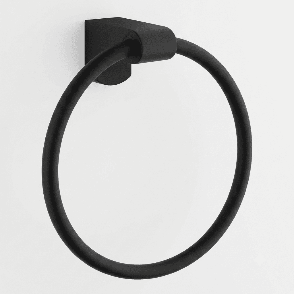 VitrA Base 700 Halka Havluluk, Mat Siyah