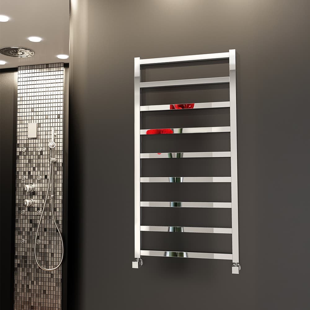 Mardan 500 × 1000 Polished Stainless Steel Radiator — ürün görseli 1