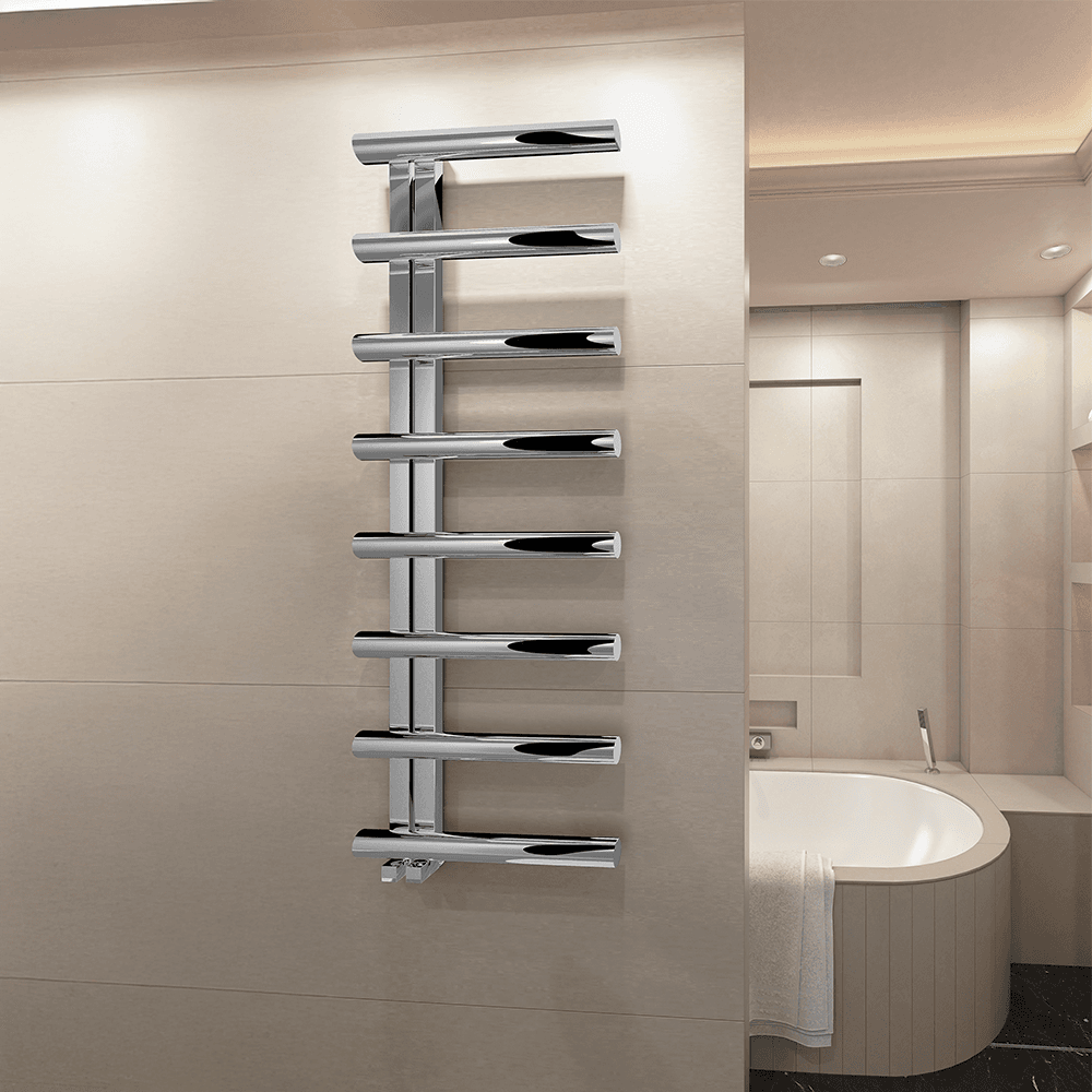 Velada 500 × 811 Polished Stainless Steel Radiator — ürün görseli 1