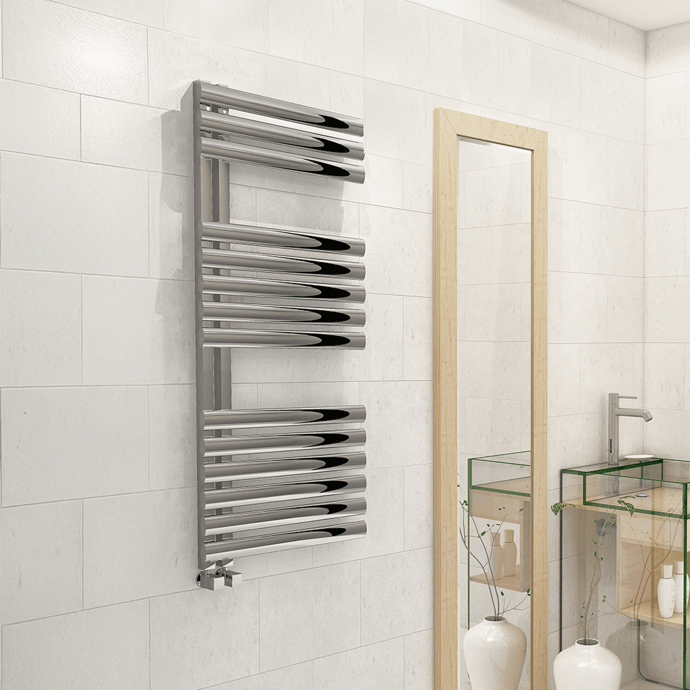 Milas 500 × 1502 Polished Stainless Steel Radiator — ürün görseli 1