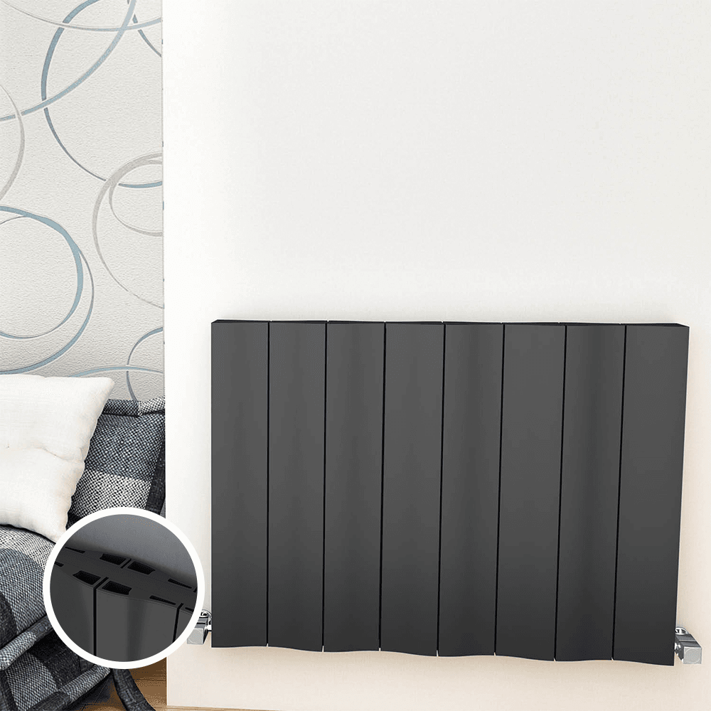 Faro (Double) 600 × 615 (H) Anthracite Aluminium — ürün görseli 1