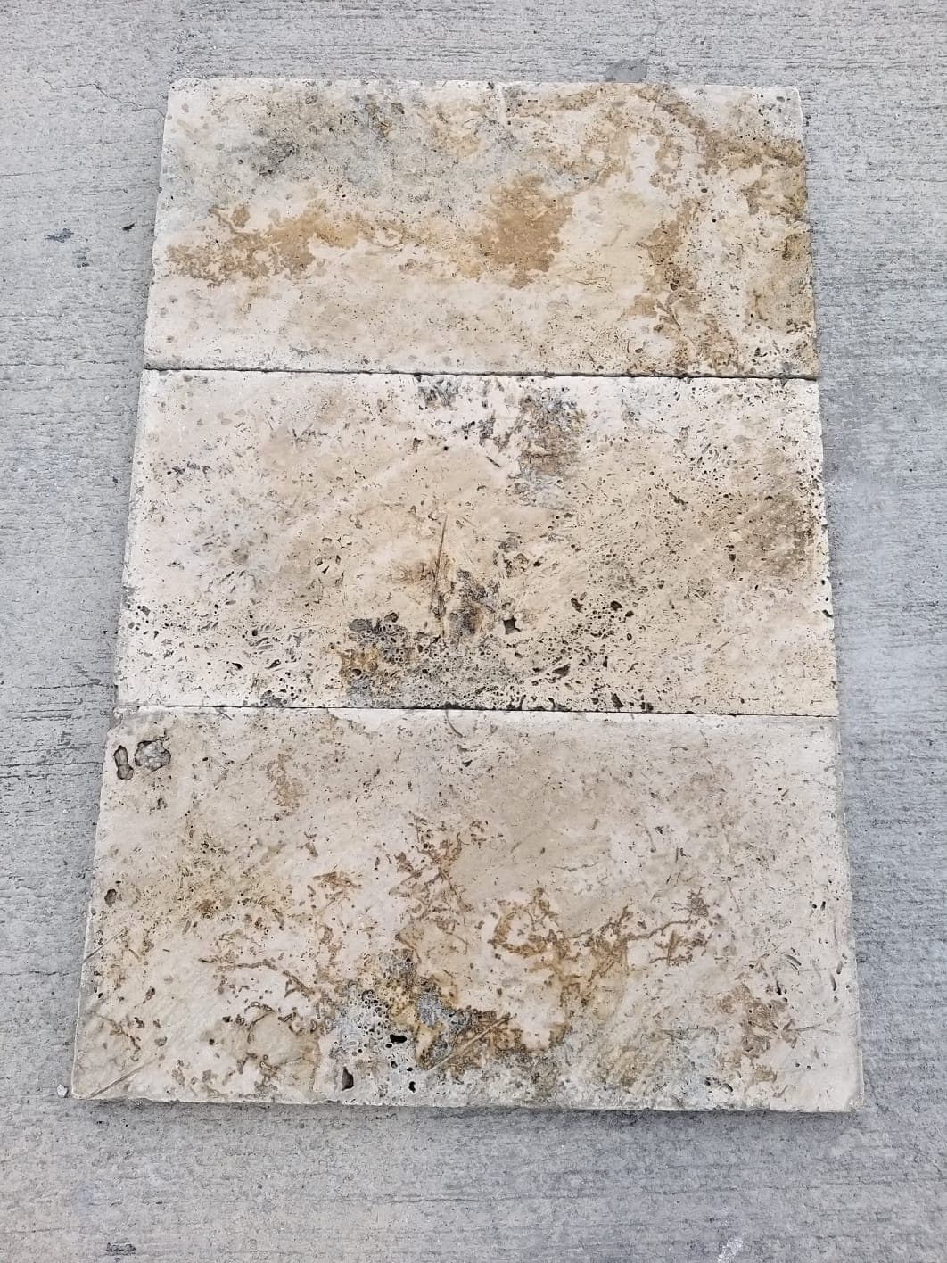 Klasik Traverten Eskitme Taş 3x30,5x61 cm — ürün görseli 1