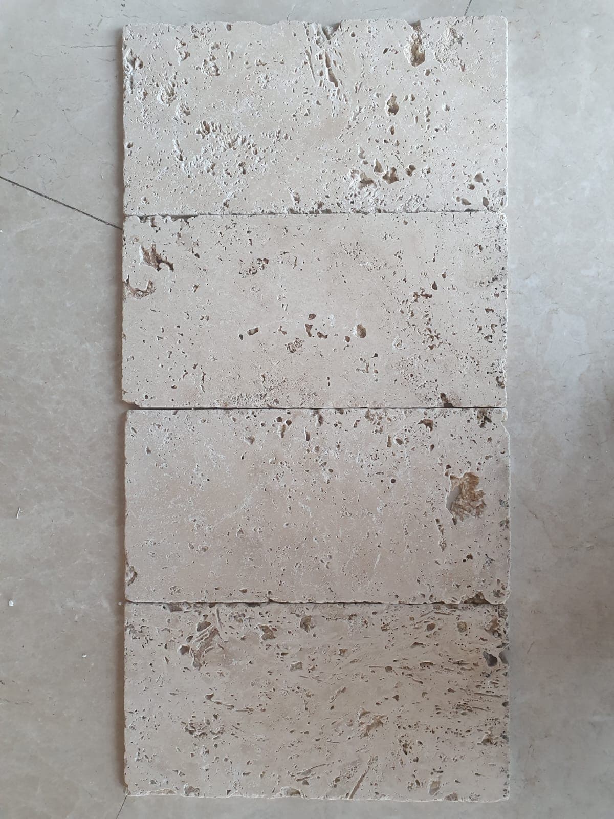 Klasik Traverten Eskitme Taş 1,2x20,3x40,6 cm — ürün görseli 1