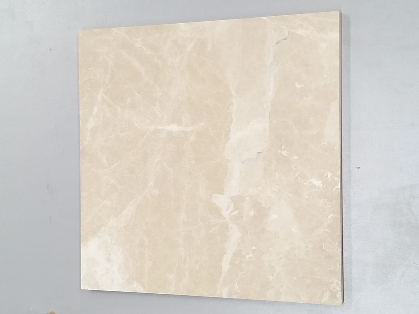 Krem Bej Mermer Cilalı Taş Kaplama 2x60x60 cm — ürün görseli 1