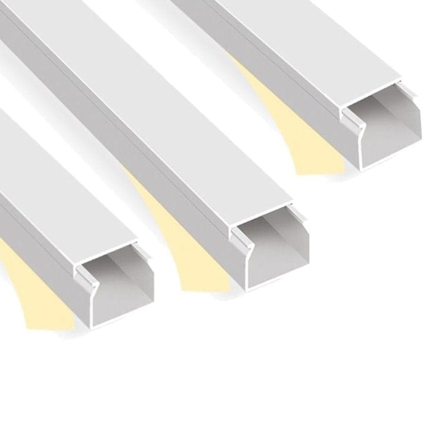 40×40 mm Kendinden Kapaklı Yapışkanlı Kablo Kanalı — ürün görseli 1
