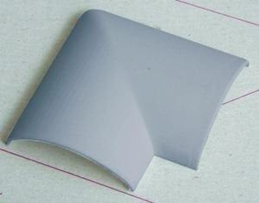 Balık Sırtı Kablo Kanalı L Köşe 90x20mm — ürün görseli 1