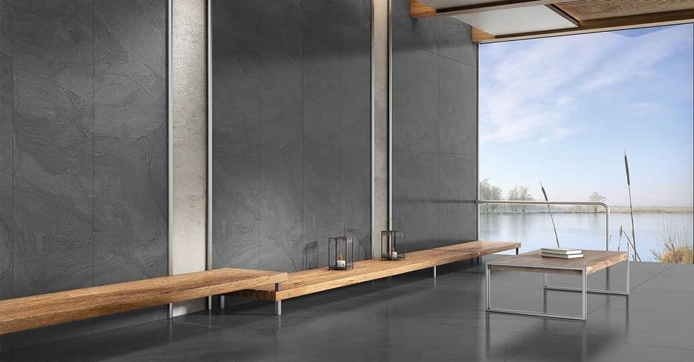Antrasit Mat Rektifiyeli Yer ve Duvar Seramiği 60×120 cm · Desen 121 — ürün görseli 1