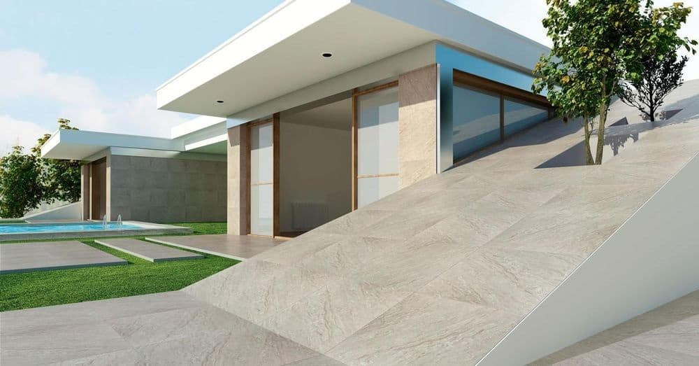Gri Parlak Rektifiyeli Yer ve Duvar Seramiği 60×120 cm · Desen 122 — ürün görseli 1