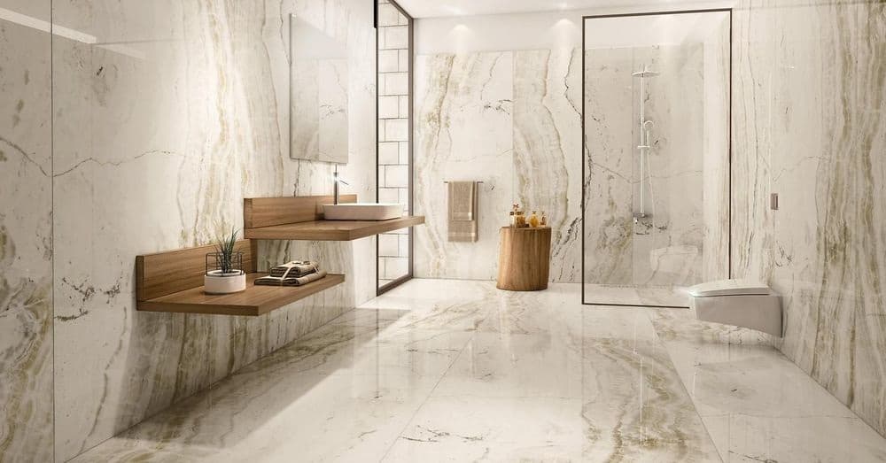 Beyaz Parlak Rektifiyeli Yer ve Duvar Seramiği 60×120 cm · Desen 127 — ürün görseli 1